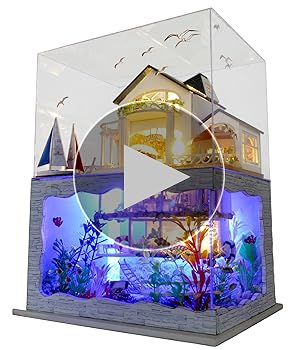 Amazon.com: RHZN Miniature House Kit, Dollhouse Kit